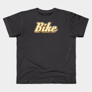 Bike typography Kids T-Shirt